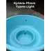 Купель для бани на металлическом каркасе